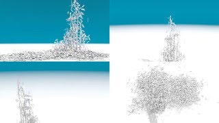 Blender Building Collapse/Disintegration (4600 objects)