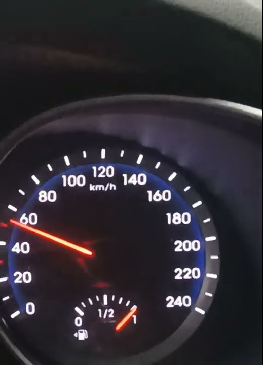 Hyundai Santa Fe 2.4 0-100km/h acceleration. Model 2012