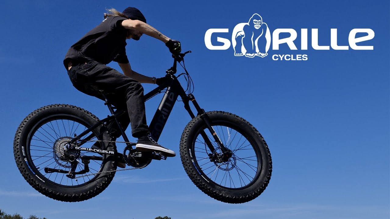 Gorille Cycles - Vélo electrique Fat bike - Beach Cruiser Californien