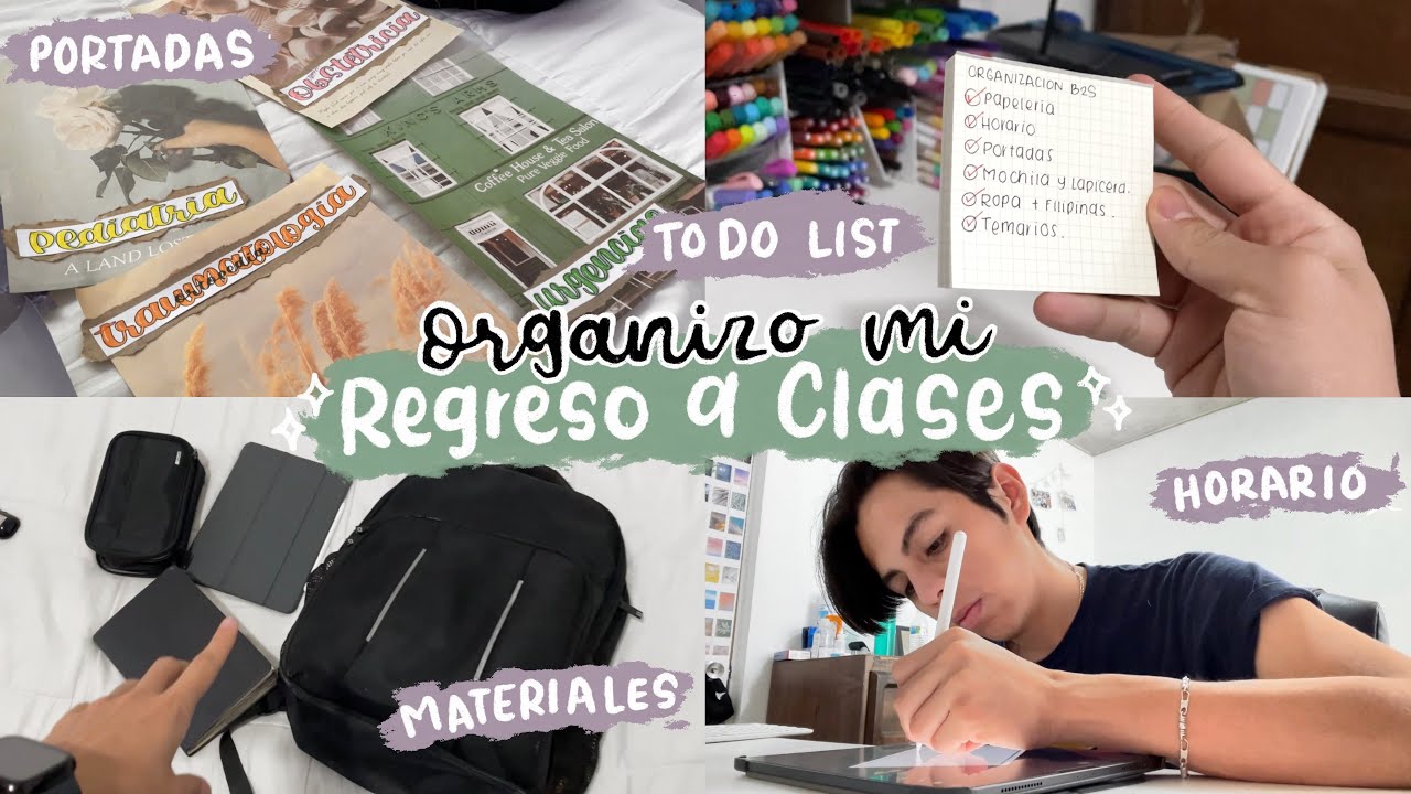 Organización para el REGRESO A CLASES✨ | Papeleria, portadas, mochila y más  🖍 - thptnganamst.edu.vn