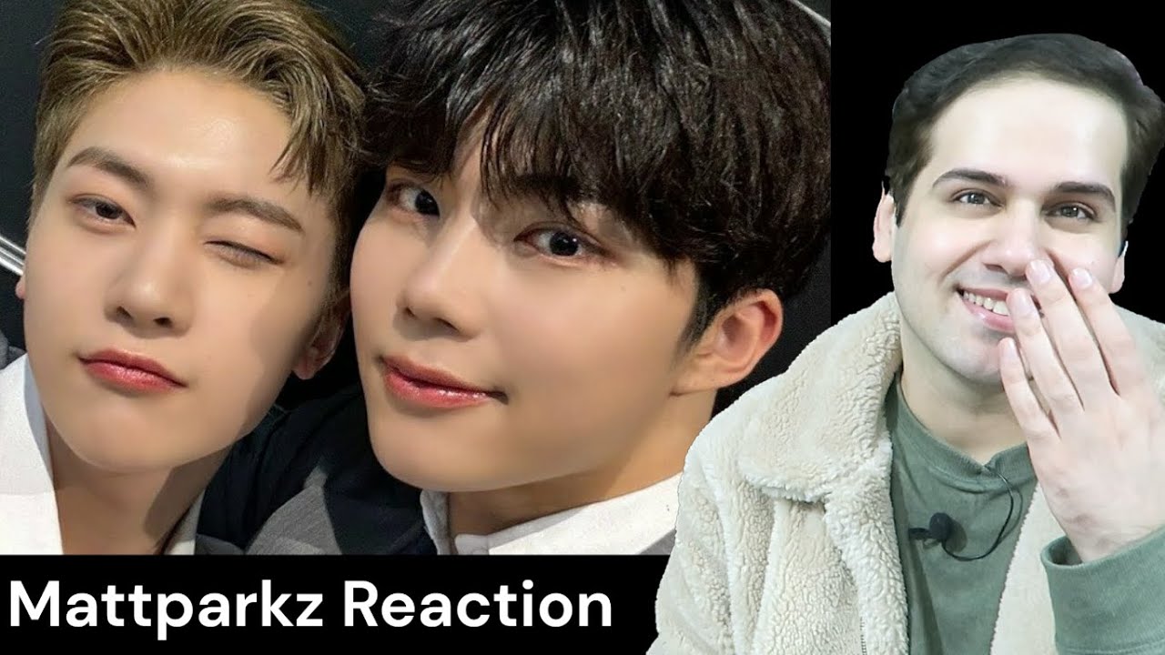 Моменты Мэттпаркса, когда они пожирают друг друга глазами (Мэттью и Ганвук | ZB1) Реакция