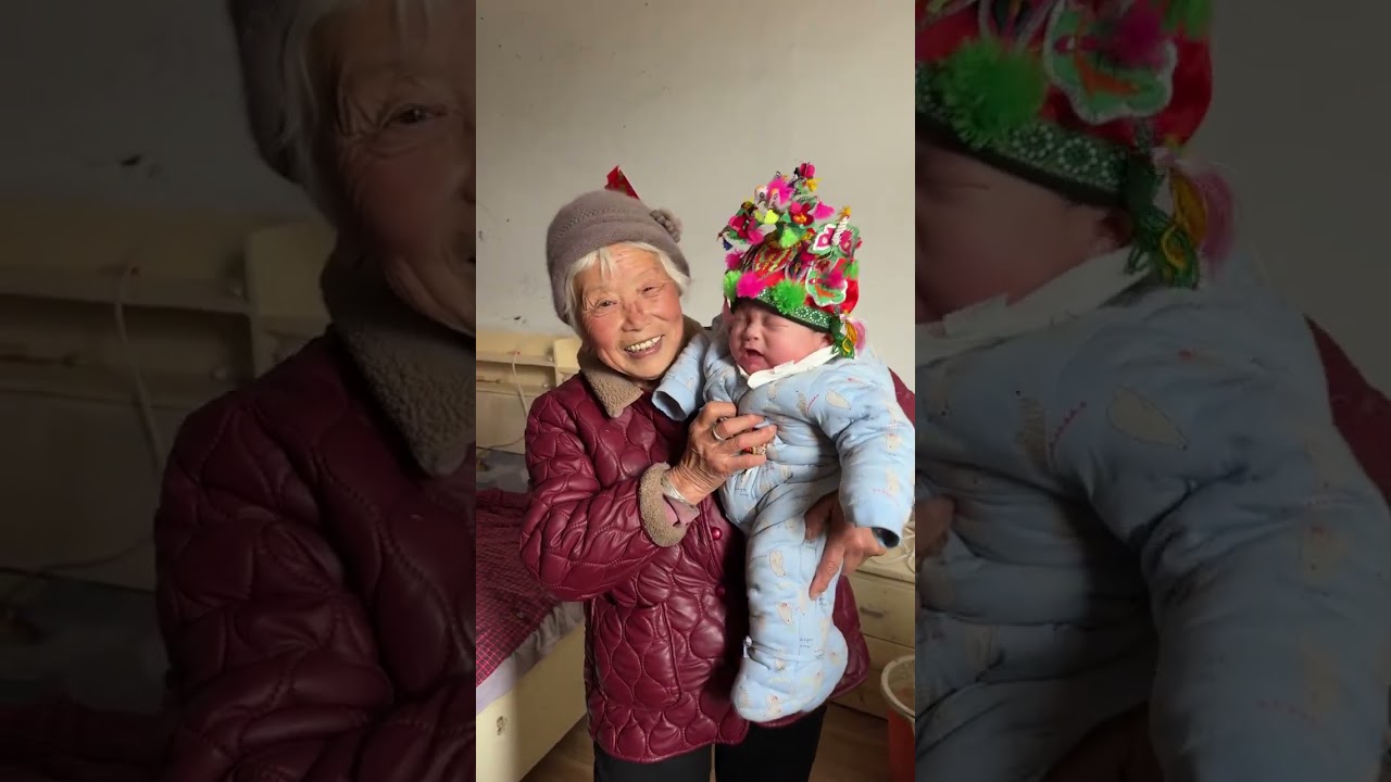 Grandma Welcomes a New Great-Grandson: Heartwarming Rural Moments