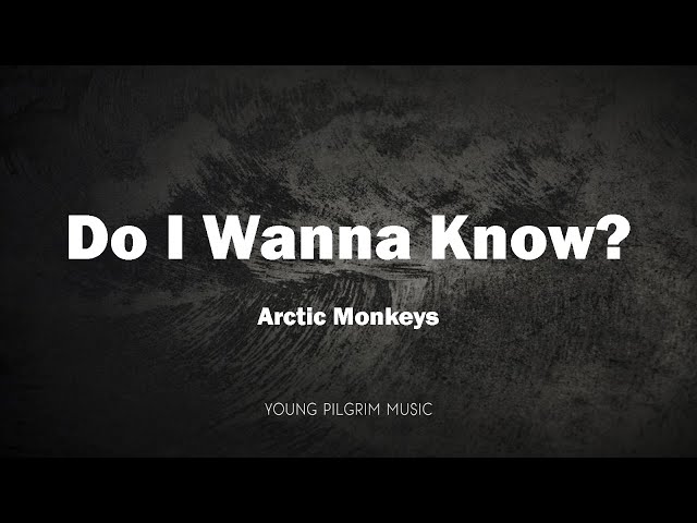Arctic Monkeys - Do I Wanna Know - Questions