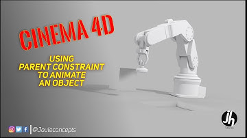 Cinema 4D: Moving an object to a new location Using Constraint Setup