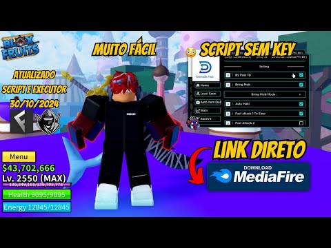 UPDATE DELTA - LINK DIRETO ⛩️ EXECUTOR e SCRIPT Atualizado BLOX FRUITS (CELULAR e PC) Auto Farm