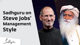 Sadhguru on Steve Job's Management Style screenshot 3