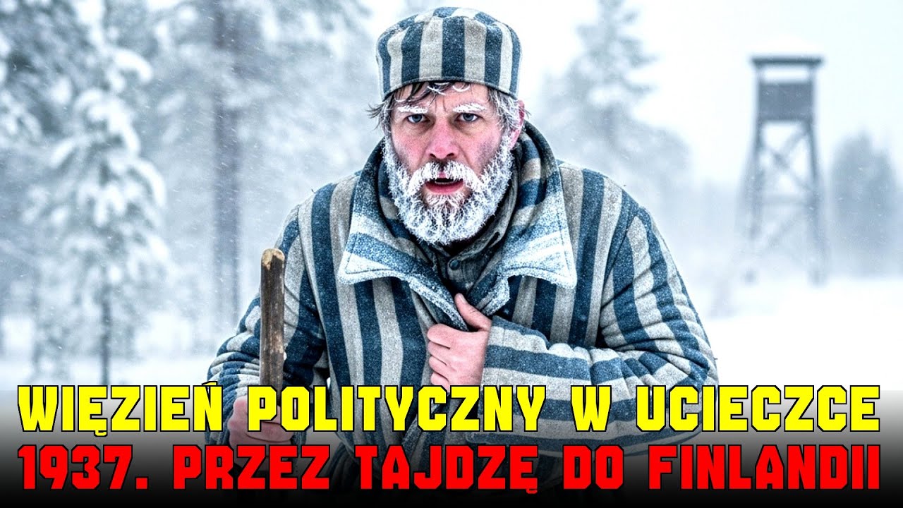 Ucieczka więźnia politycznego z obozu GUŁAG przez tajgę w 1937 roku