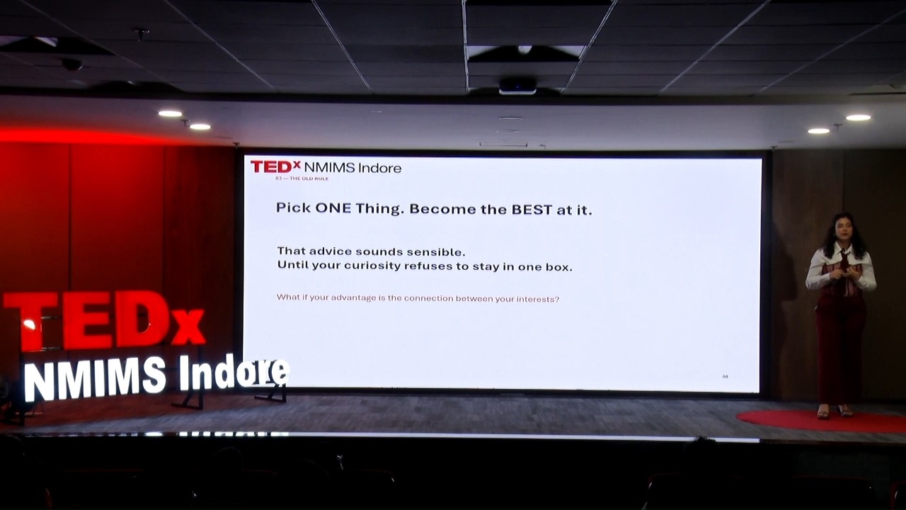 Question What You Know | Yamini Jain | TEDxNMIMS Indore