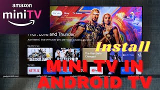 How to use Amazon mini tv in Android tv screenshot 5