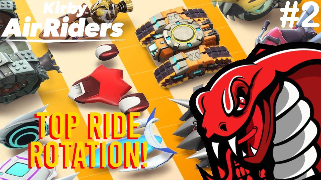 Kirby Air Riders Event Live Stream - Top Ride Rotation! - カービィ