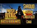 SHROUD - ALL 10 GAMES of TWITCH RIVALS PUBG Tournament  2018, May ($160k) - DEATHMATCHES!