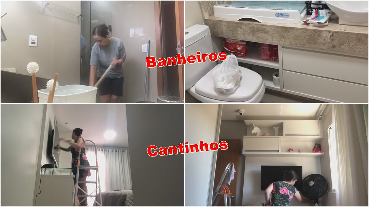 Dia De Lavar Os Banheiros E Cantinhos Youtube