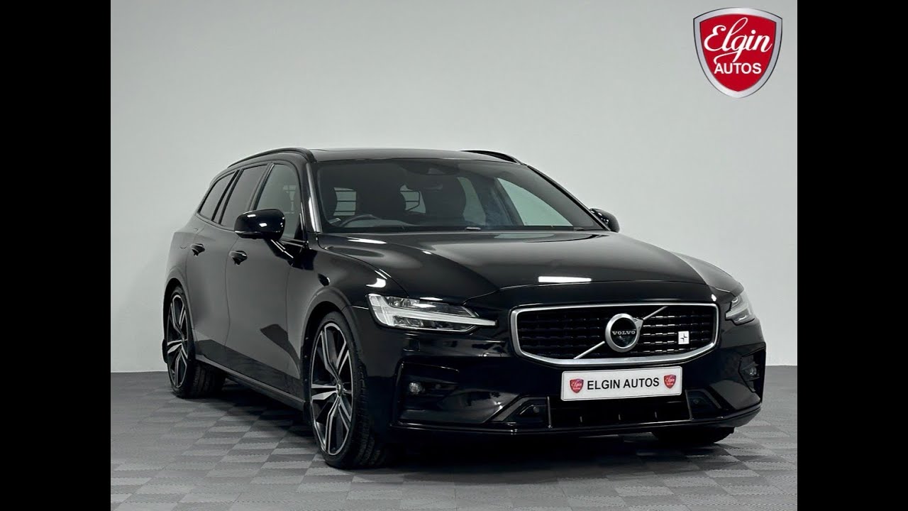 2020 - VOLVO V60 R Design Pro 2.0 D4 Auto - Onyx Black - Walkround Video