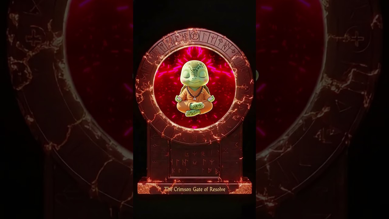 Zen Buddies | Crimson Gate of Resolve | 12-Minute Focus Meditation | Monk Taro