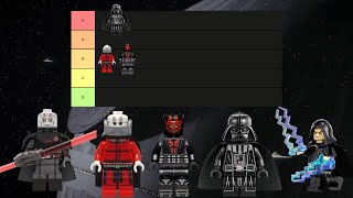 Ranking 10 Star Wars LEGO Sith & Dark Force User Minifigures (Tier List)