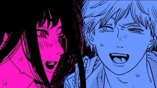 Denji And Asa Manga Edit Tv Girl Blue Hair