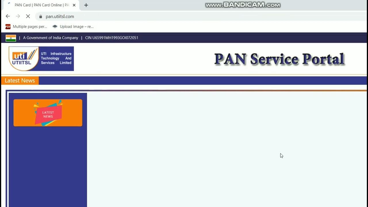 How to track Pan Card Correction Status UTIITSL Pan Status YouTube