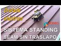 STANDING SEAM SIN TRASLAPO ACENTO SUMINISTROS