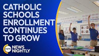Catholic Schools Enrollment Continues to Grow for 2nd Consecutive Year | EWTN News Nightly