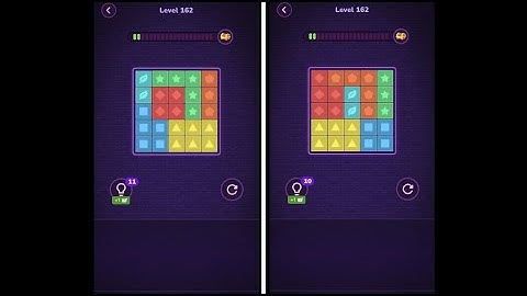 Block Puzzle - Level 162 - Multiple solutions, how many have you found?