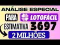 ANÁLISE E TENDÊNCIAS LOTOFÁCIL 3697 | DEZENAS QUENTES E ESTRATÉGIA 📊