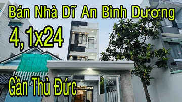 Đã Bán ) Nhà Dĩ An Bình Dương 4,1m x24m | Nhà Quốc Lộ 1k Gần Linh Xuân Thủ Đức Làng Đại Học Thủ Đức