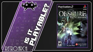 Is ObsCure: The Aftermath Playable? RetroArch Performance [Series X | PCSX2]