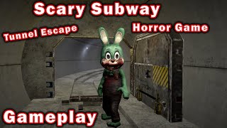 Scary Subway Escape Horror | Android Game | New Update | Tunnel Escape | Full Gameplay