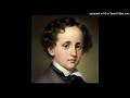 Felix Mendelssohn - Andante in E Minor (MWV W2) ( Composed at 12 ) - ( 1821 )