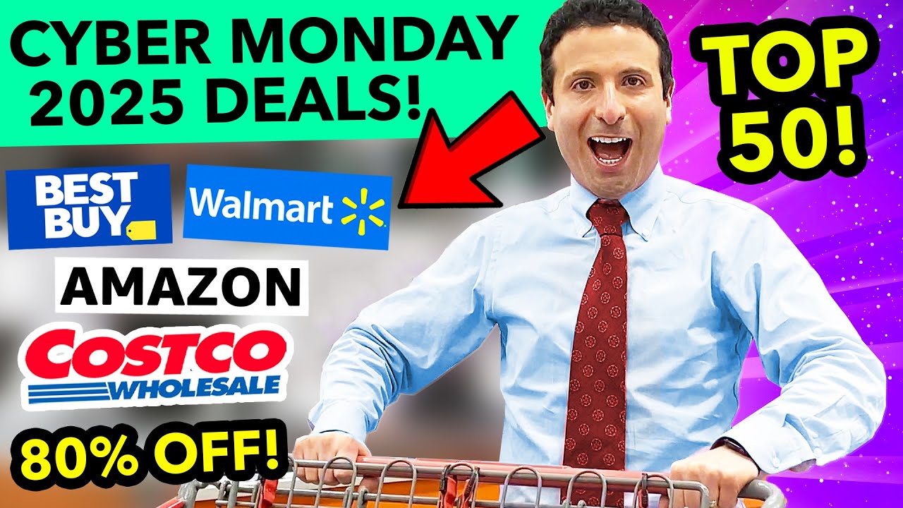 Top 50 Best Cyber Monday Deals 2025 🤑 (Updated Hourly!!)