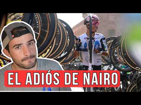 NAIRO se DESPIDE del CICLISMO / DURO DEBUT de MCNULTY en ARCOIRIS