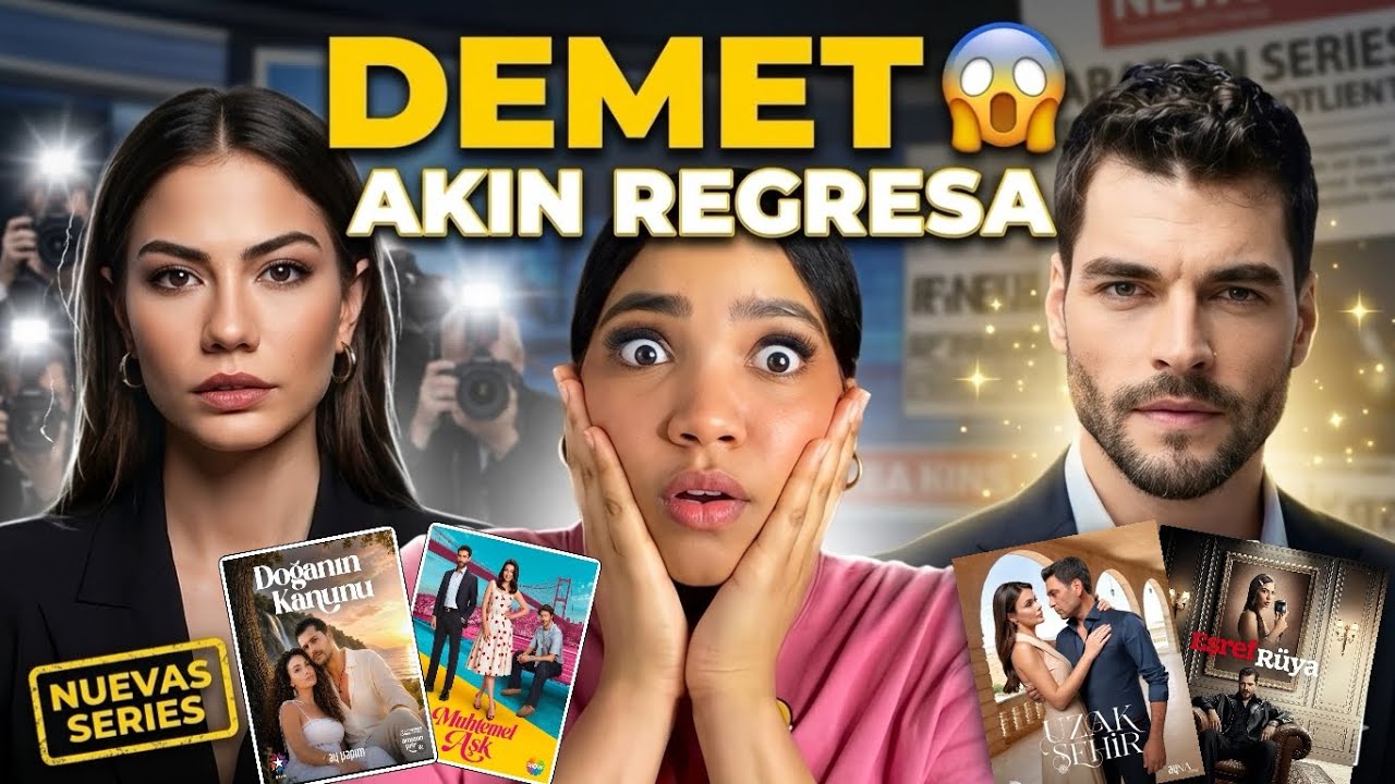 Demet Özdemir y Akın Akınözü sacuden las series turcas