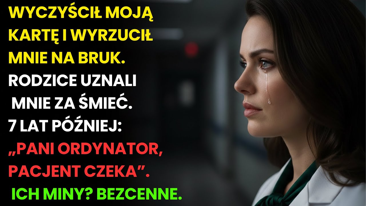 „Potknęłaś się” – powiedział, klękając przy mnie, ale widziałam, co się stało. Grzegorz właśnie wepchnął mnie na schody, a moja siostra Magda stała na górze i patrzyła. Nie poruszyła się. Nie...