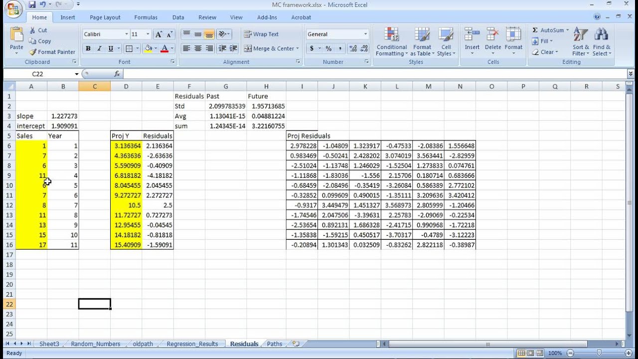 Monte Carlo Simulation Vba Code