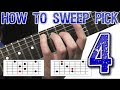 How to Sweep Pick #4 - 5-String Arpeggios