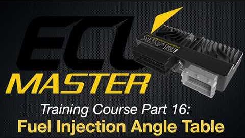 ECU Masters Training Course Part 16: Fuel Injection Angle Table | Evans Performance Academy