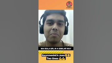 Recommended Twice in Jeans #ssb #ssbinterview