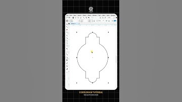 CorelDraw Tips | Use Convert to Curve #coreldraw #design  #graphicdesigner