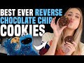 The BEST EVER Reverse CHOCOLATE CHIP COOKIES RECIPE... you NEED to make these!!