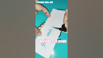 How to do calligraphy? | Calligraphy ideas ✨ | Calligraphy/Lettering | Pointed pen Calligraphy