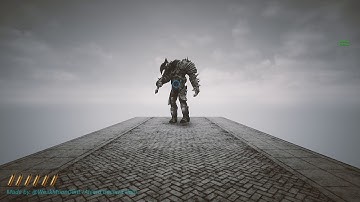 Unreal Engine 4 - The House of The Dead 2 Reimagined - Boss Test 1