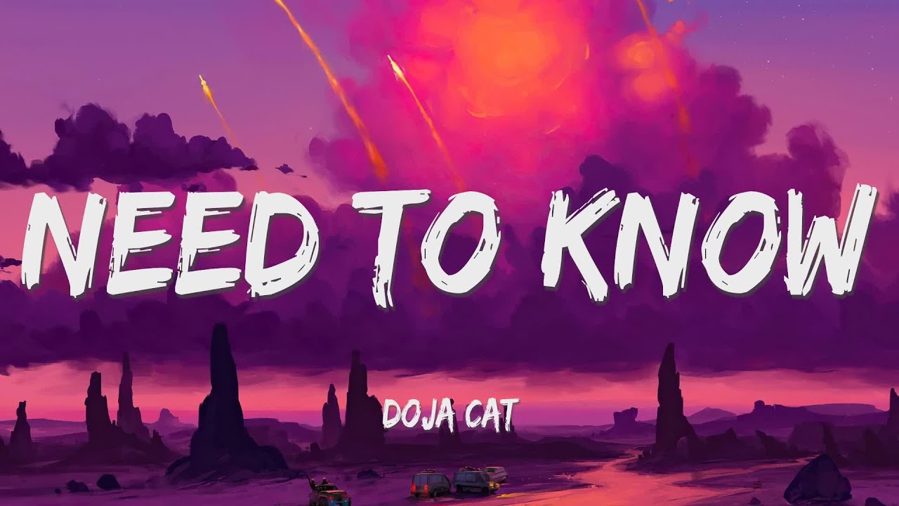 Doja Cat Need To Know (Lyrics) YouTube