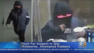 Search For Suspect In Queens Robberies