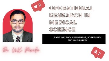 Operational research in healthcare (General Information)