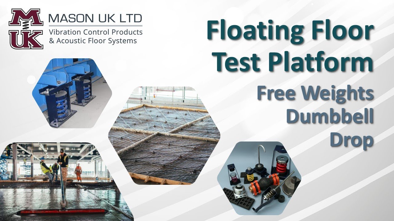 Floating Floor Test Floor | Free Weights Dumbbell Drop | Mason UK