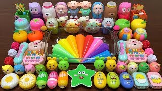 Relaxing with Piping Bags !! Mixing Random Things Into Slime !! Satisfying Slime Smoothie #674