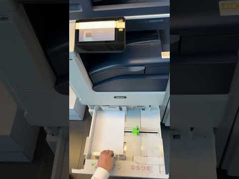 Xerox Error 077-101? Check This Paper Setting! 🖨️ #xerox #printer #error #shorts #paper