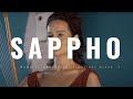 Sapphos ode to aphrodite in ancient greek  performing