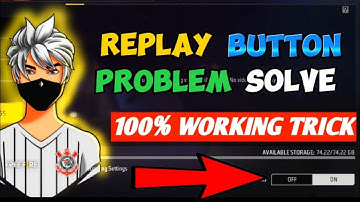 current device does not support this feature in ff solve 2023 | Free fire replay system not working