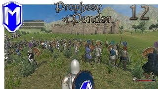 M&B - Large 1000+ Troops Army Battle - Mount & Blade Warband Prophesy of Pendor 3.8 Gameplay Part 12